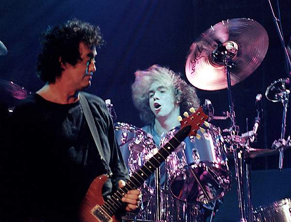 Jimmy Page and Michael Lee, July 16th, 1998 at MSG, NYC